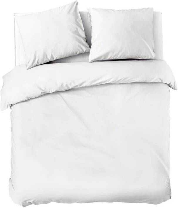 Dindi Home Dekbedovertrek Plain Beauty 260x220 Wit
