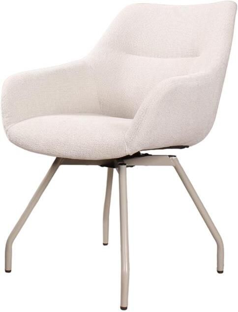 DS4U Rosario eetkamerstoel met beige poot naturel - Foto 2