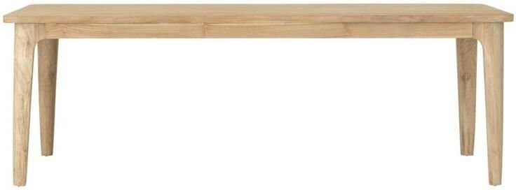 DTP Home Dining table Forte rectangular 76x200x90 cm teakwood natural - Foto 2