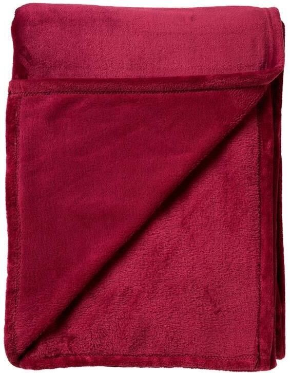 Dutch Decor plaid CHARLIE 200x220 cm Red Plum