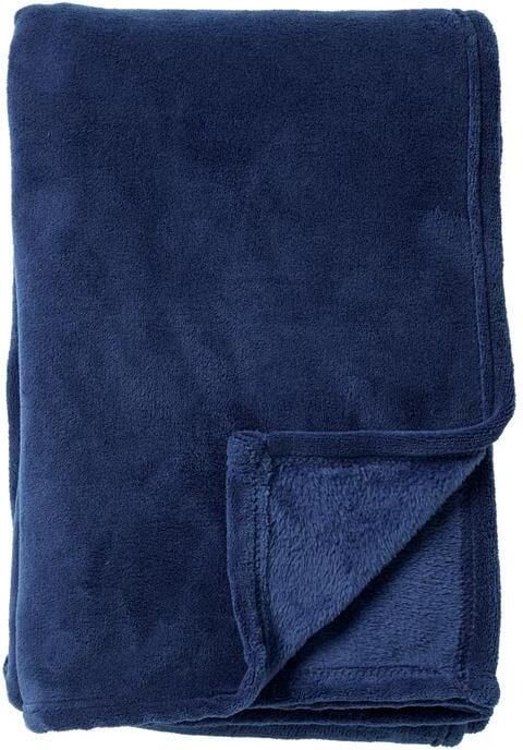 Dutch Decor plaid HARVEY 150x200 cm Insignia Blue