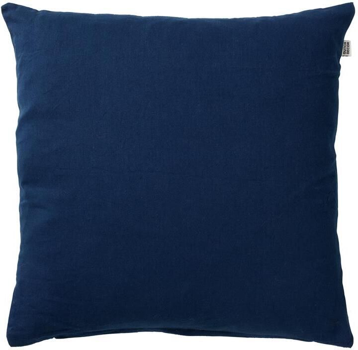 Dutch Decor sierkussen JAMES 45x45 cm Insignia Blue