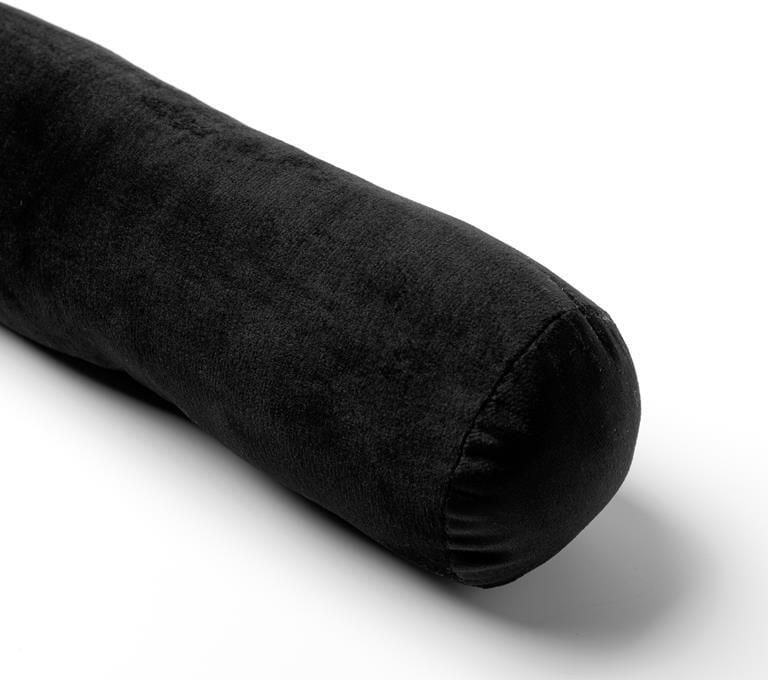 Dutch Decor Tochtstopper 90x10 cm FINN velvet tochtrol zwart