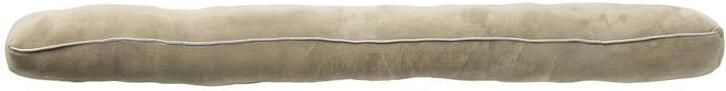 Dutch Decor Tochtstopper 90x10x10 cm GIDEON effen kleur beige