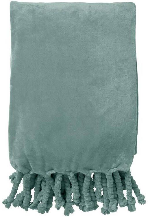 Dutch Decor Plaid 150 x 200 cm FLORIJN Jadeite -groen