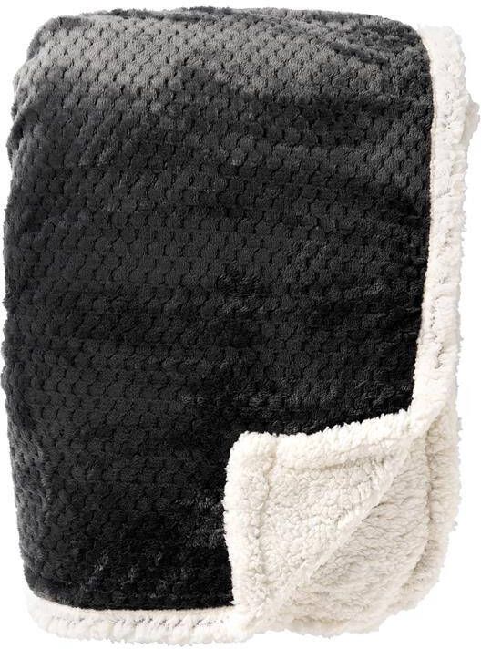 Dutch Decor CODY Plaid 150 x200 cm fleece deken met sherpa voeri