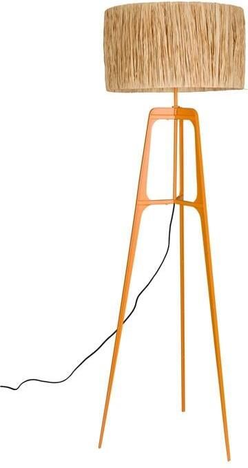 Dutchbone Afra Vloerlamp| Staande lamp Oranje