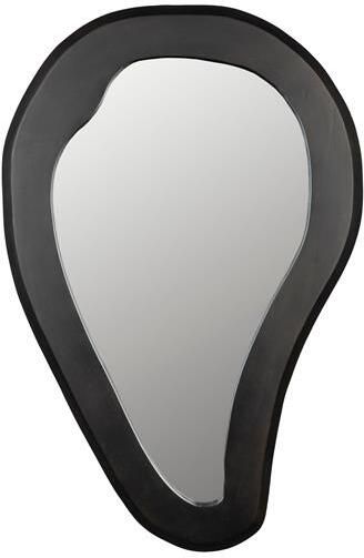 Dutchbone Aren Spiegel| Wandspiegel Organische vorm Zwart L