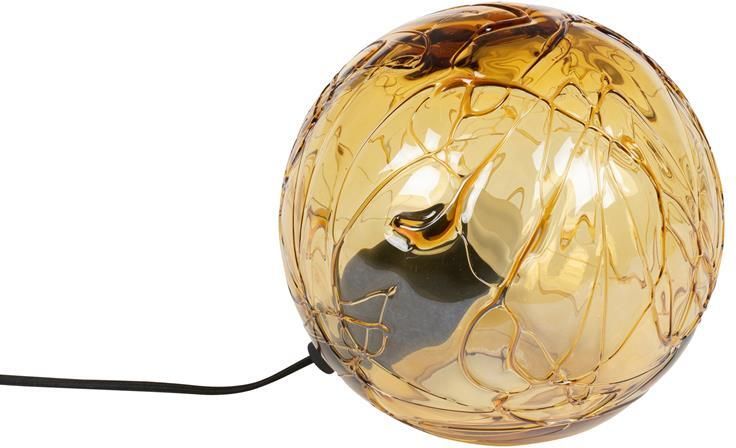 Dutchbone Tafellamp Lune Glas Amberkleurig glas - Foto 2
