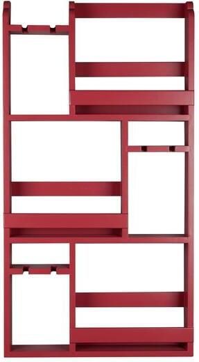 Dutchbone Wijnrek Myron 120 x 80cm Rood - Foto 2