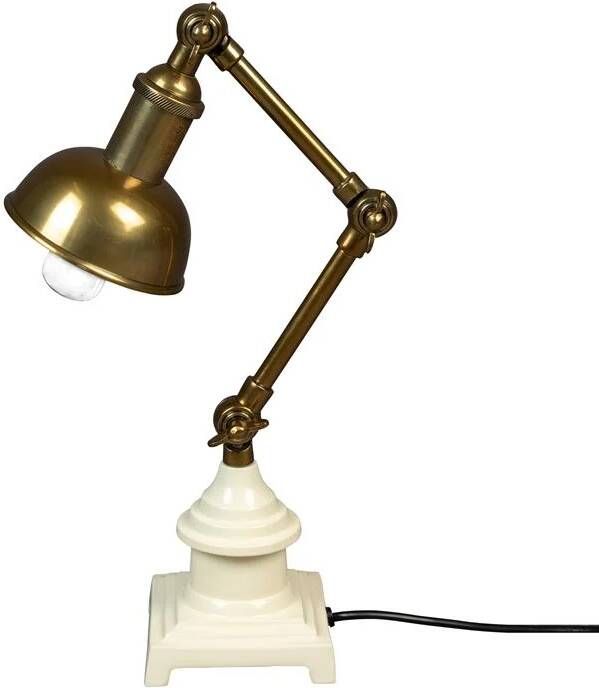 Dutchbone Tafellamp Verona 33cm Goud - Foto 2