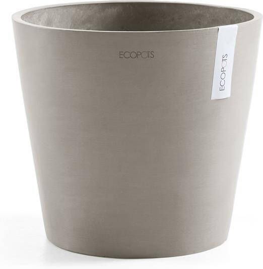 Ecopots Amsterdam 30 + Water Reservoir Taupe