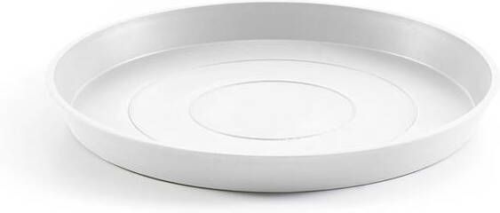 Ecopots Saucer Round Pure White