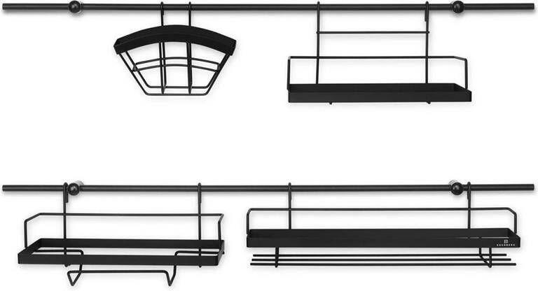 Edenberg Black Line Complete Keuken Set 16 delig Complete