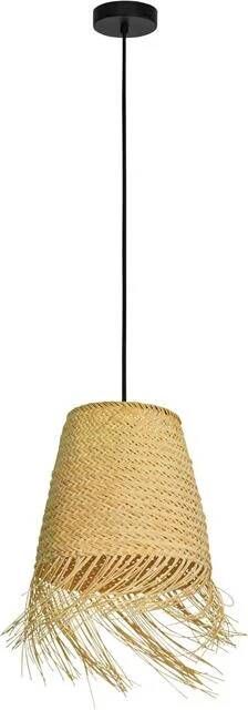 EGLO  Aycliffe Hanglamp - E27 - Ø 30 cm - Zwart Hout - Foto 7