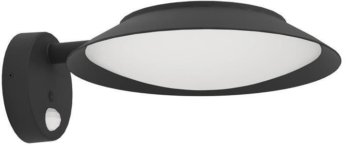 EGLO Cerrisi Solar Wandlamp LED 25 cm Zwart|Wit