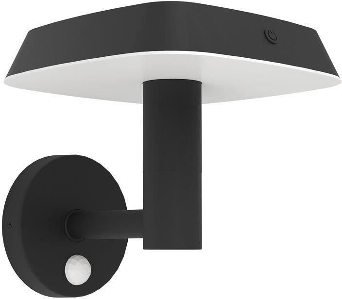 EGLO Dreoli Solar Wandlamp LED 21 cm Zwart|Wit