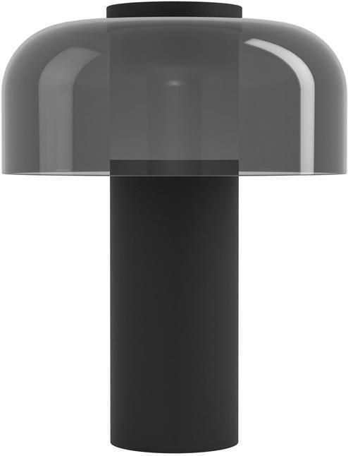 EGLO Ponente Tafellamp Draadloos LED 20 cm Zwart Smoke