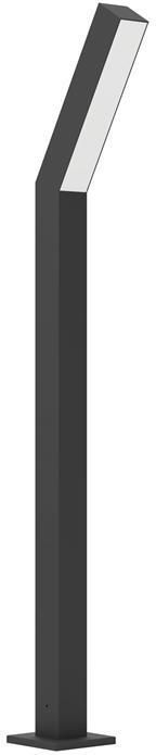 EGLO Ugento Sokkellamp 79 cm Zwart|Wit