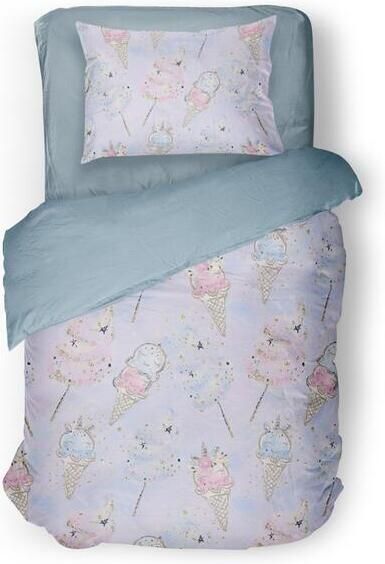 Elegance Eleganzzz Kinder Dekbedovertrek Micropercal Sweet Dreams multi 140x220|240cm