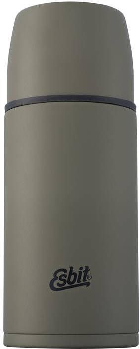 Esbit Classic Thermosfles 750ml Olijf Groen RVS Dubbele Beker