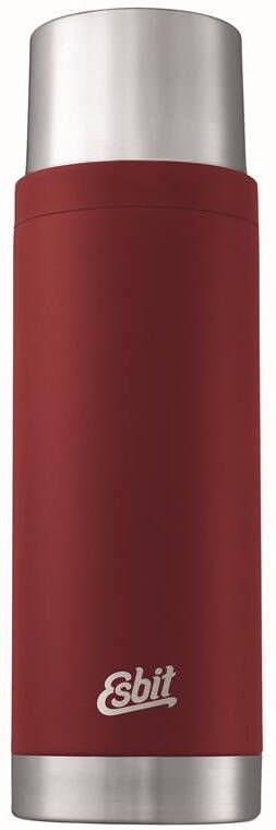Esbit Sculptor Thermosfles 1L Bordeaux Rood RVS 2 Bekers