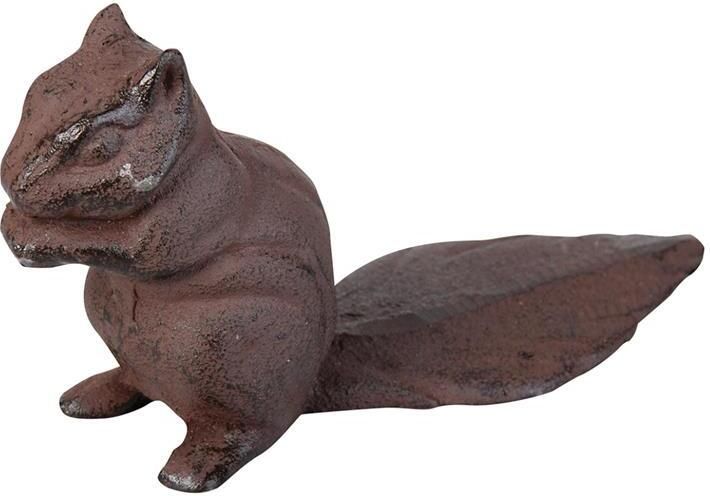 Esschert Design Esschert deurstopper eekhoorn 0.6 kg gietijzer bruin