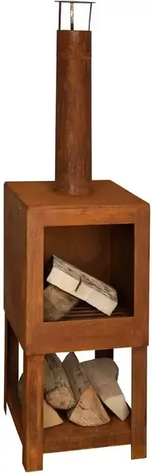 Esschert Terraskachel Houtopslag