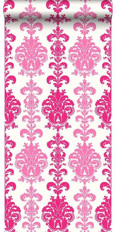 Esta Home ESTAhome behang barokprint roze 53 cm x 10 05 m 115730