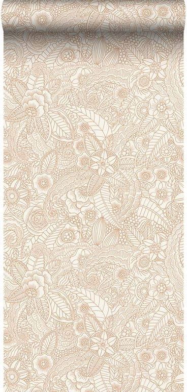 Esta Home ESTAhome behang bloemtekeningen beige 53 cm x 10 05 m 139547