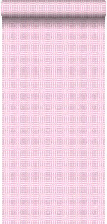Esta Home ESTAhome behang fijne stippen licht roze 53 cm x 10 05 m 115705
