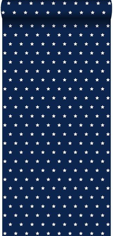 Esta Home ESTAhome behang sterren marine blauw 53 cm x 10 05 m 114944