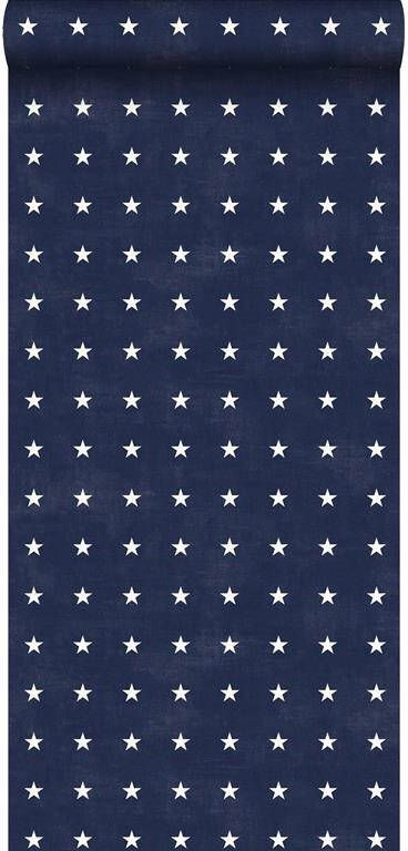 Esta Home ESTAhome behang sterren marine blauw 53 cm x 10 05 m 136461