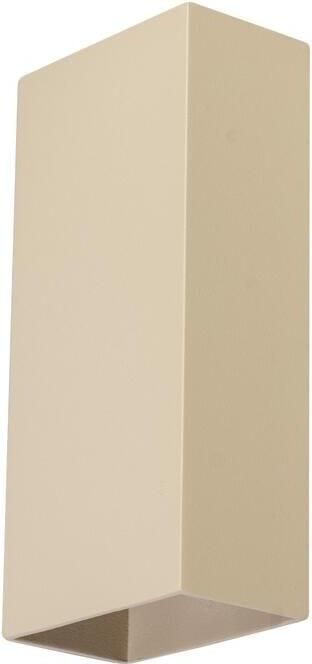 ETH David wandlamp 2 x GU10 creme|zand