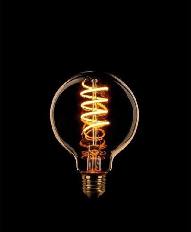 ETH Glas LED bol Lichtbron Fitting E27 Dimbaar