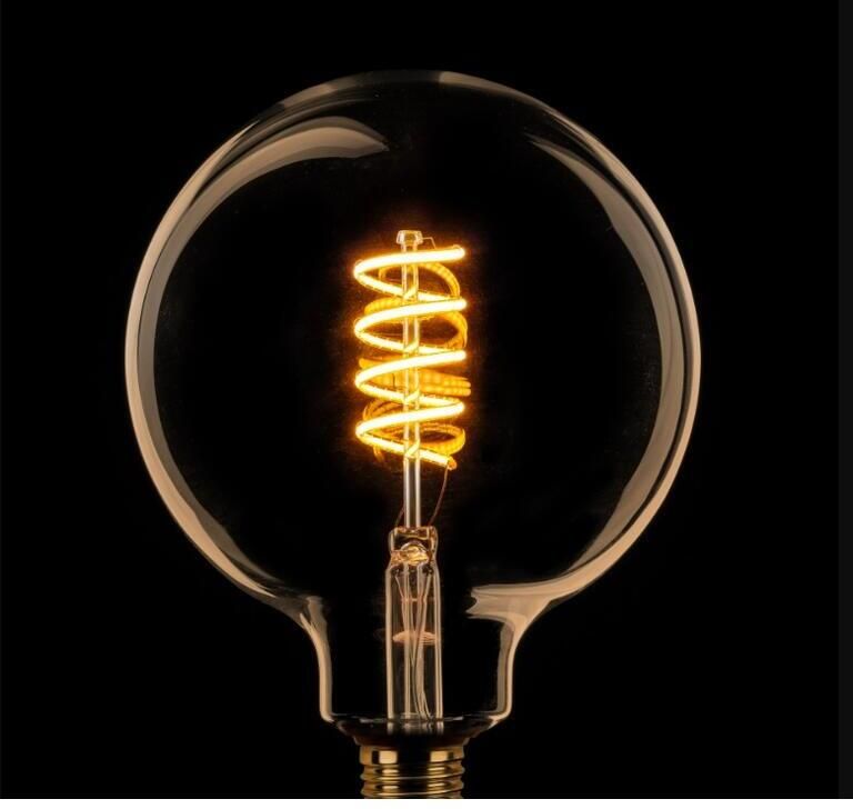 ETH Globe 125mm Filament spiraal LED 4w