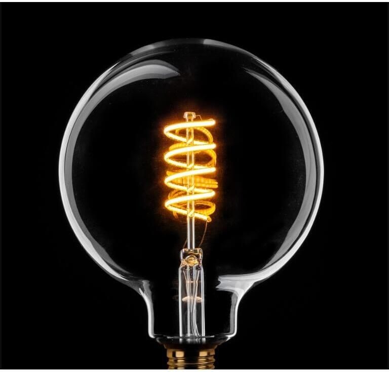 ETH Globe 125mm Filament spiraal LED 4w