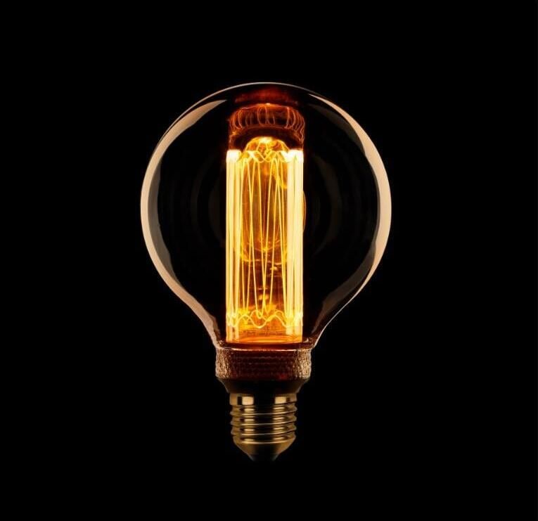 ETH Globe 80mm kooldraad LED 4w E27 240v 1800k 3 stappen dimbaar