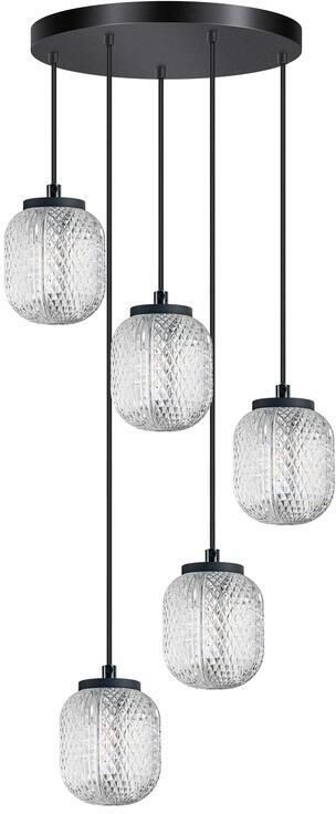 ETH Kristel Hanglamp round 5x G9