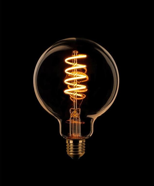 ETH Led Spiraal Globe 95mm E27 6W 3 stappen