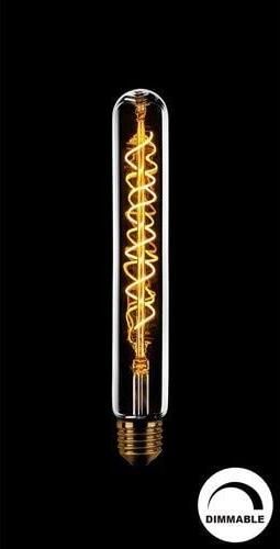 ETH Lichtbron LED Kooldraad Buis E27 8W T30 Spiraal Dimbaar Helder