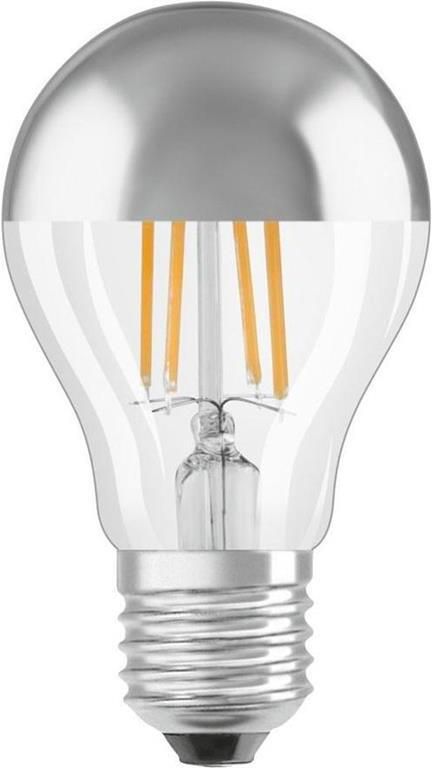 ETH Osram Led standaard kopspiegel zilver E27 6.5W|60W 2700K 650L