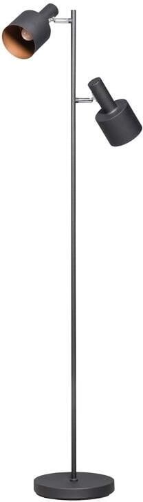 ETH Sledge Vloerlamp 2x E27 Zwart