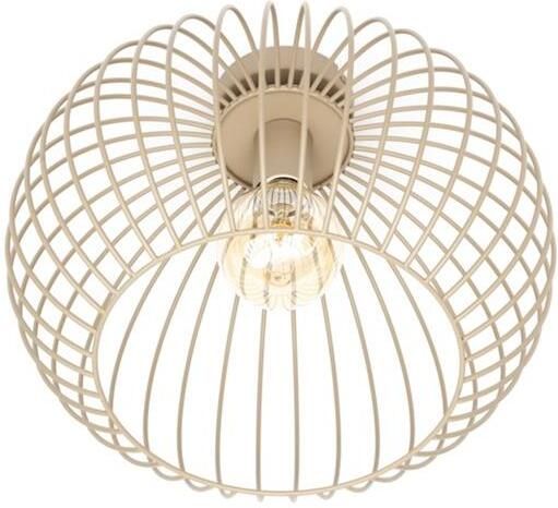 ETH Wire plafonniere W40cm|H28 5cm 1 x E27 mat zand