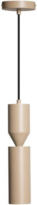 ETH Pencil Hanglamp Creme 2xGU10 ex.bulb H35cm+200cm kabel