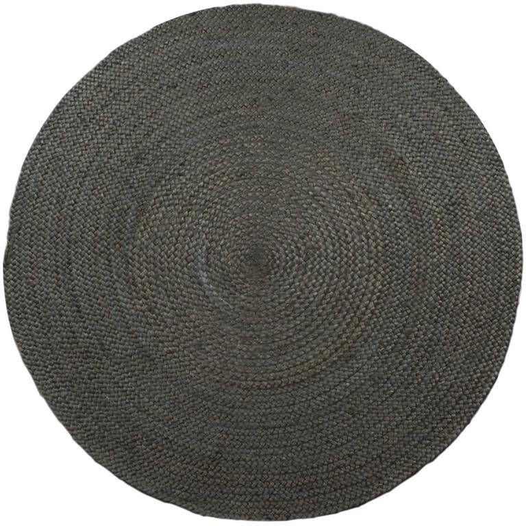 Eva Interior Interieur05 Rond vloerkleed Jute Groen 240 cm (XXL)