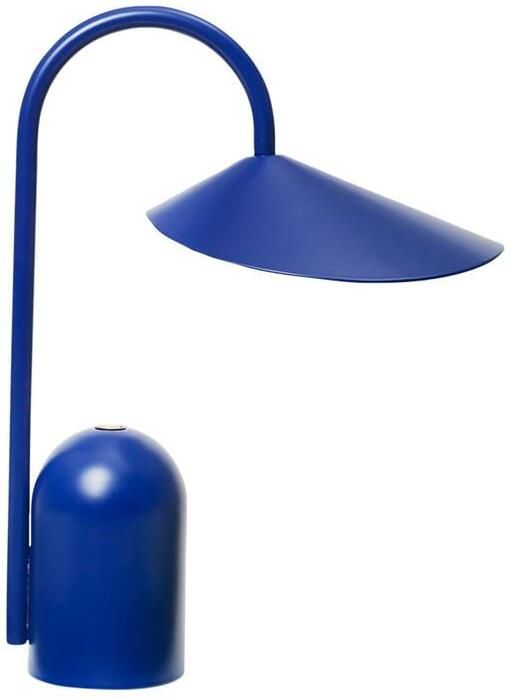 Ferm living Arum Oplaadbare Tafellamp Bright Blue