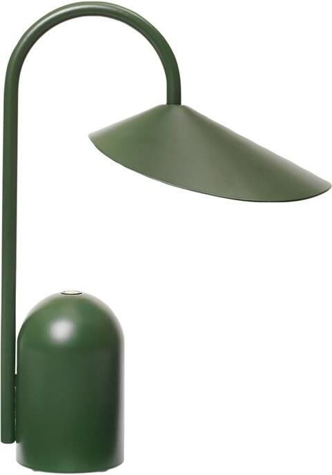 Ferm living Arum Oplaadbare Tafellamp Grass Green