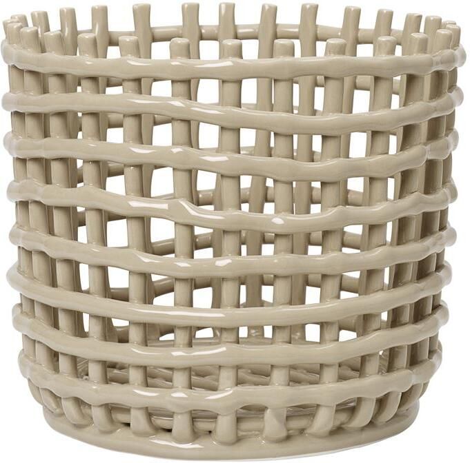 Ferm Living Ceramic Mand Large Cashmere