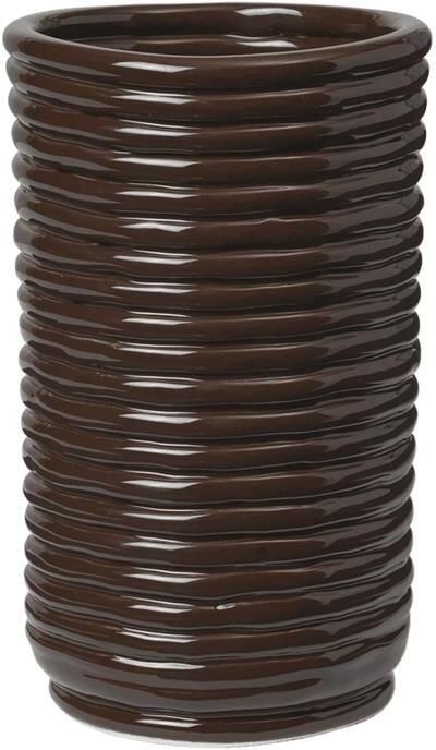 Ferm living Corduroy Vaas Carob Brown